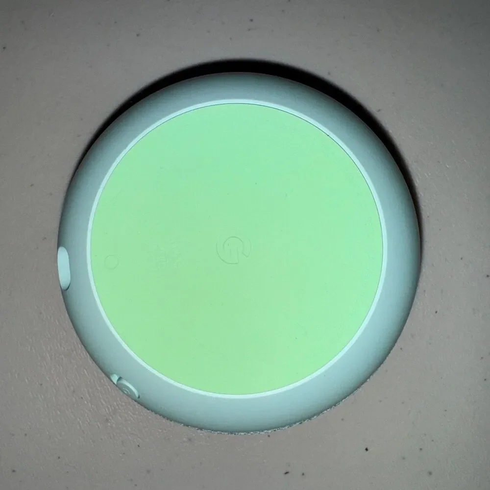 Google Nest Mini 2nd Gen Smart Home Speaker Light Blue Green Voice Control AI